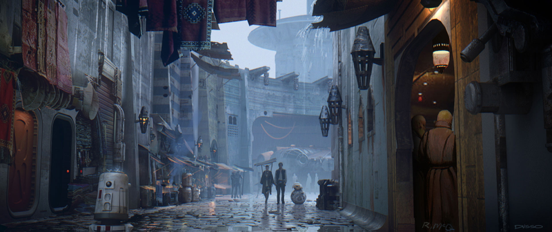Illustration for article titled The Force Awakens' Concept Art Had Some Cool Ideas